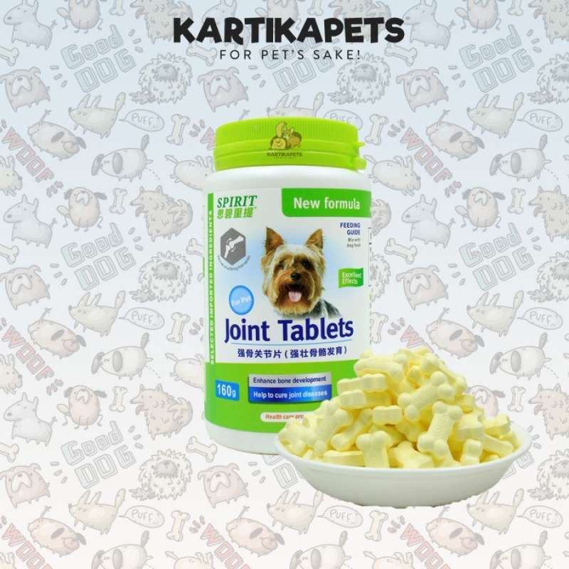 Promo Vitamin Anjing Joint Dog Tablets Supplement Hewan Diskon 23 di