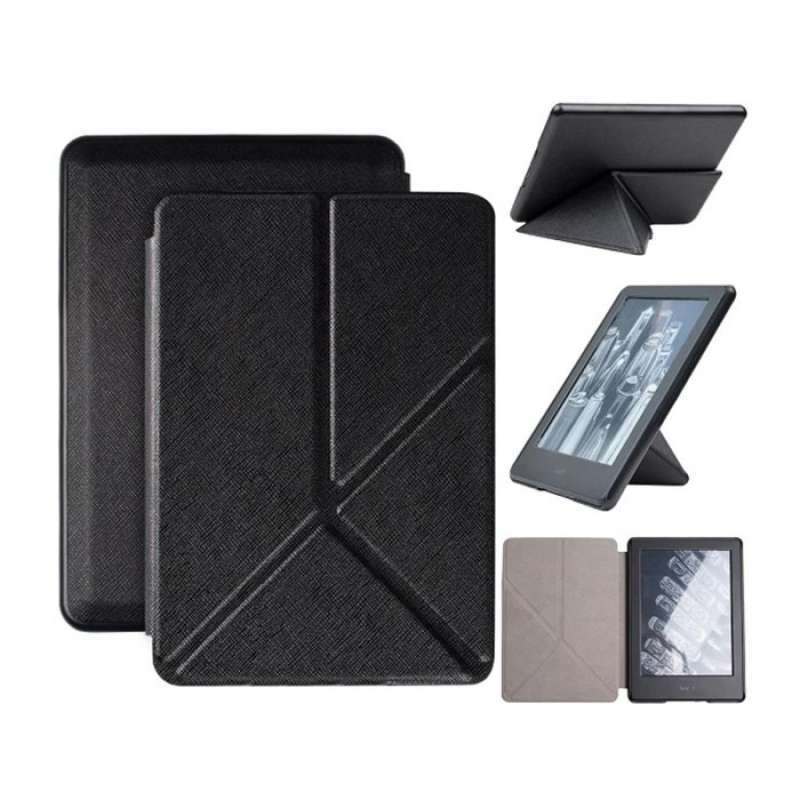 Jual gami Amazon Kindle 10th eBook Reader Leather Smart Case Black di ...