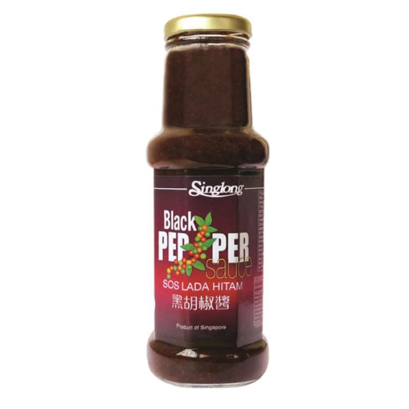 Jual SINGLONG BLACK PEPPER SAUCE 300GR di Seller Hokky Fruit Pradah