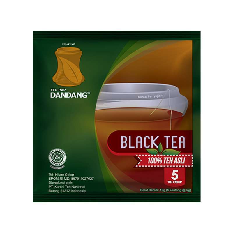 Jual [Yogyakarta] Teh Dandang Black Tea 1 Renceng x 10 Sachet x 5 Kantung Teh 2gr di Seller Teh