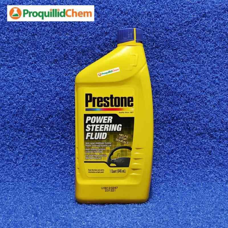 Promo Prestone Pelumas Oli Minyak Power Steering Fluid Bening Clear 946