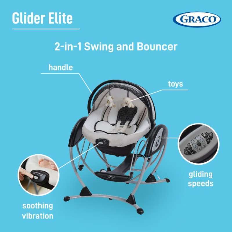 Promo Graco Swing Glider Elite Spin 1922245 Diskon 2 di Seller
