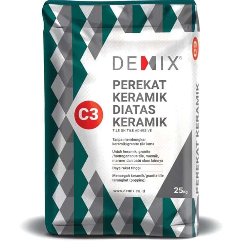 Jual Demix C3 Perekat Keramik Diatas Keramik Tile On Tile, Instant ...