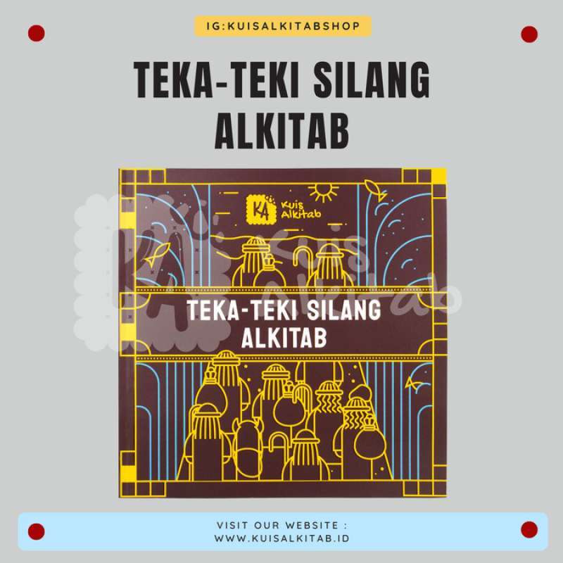 Promo Teka Teki Silang Alkitab/Kuis Alkitab/Buku Kristen/Tts Alkitab