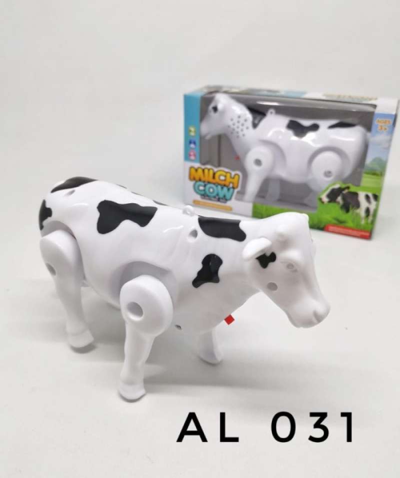 Mainan Sapi Jual Mainan Milk Cow Sapi Perah Jalan Suara Sapi Light Sound di Seller ...