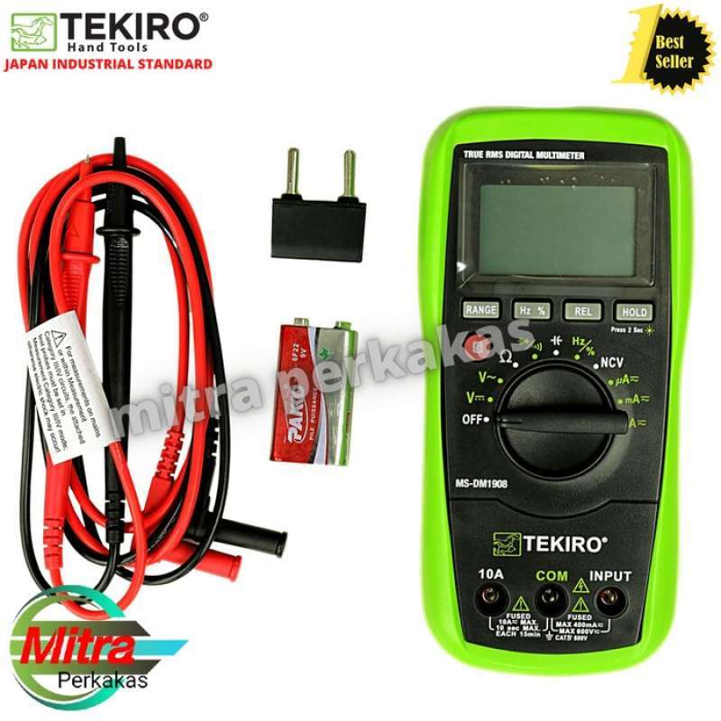 Promo Tekiro Digital Multimeter True Rms / Multitester Digital Diskon 3 ...