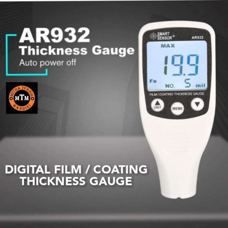 Promo Alat Ukur Ketebalan Cat Coating Thickness Gauge Smart Sensor