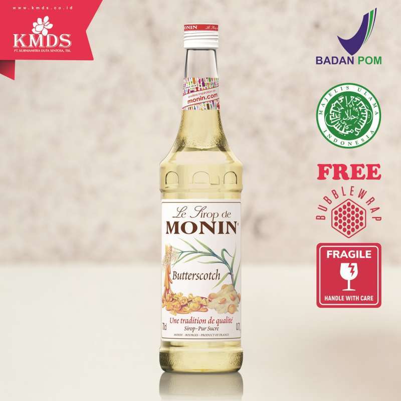Jual MONIN Butterscotch syrup 70 CL 700 ML di Seller KMDS Flavors