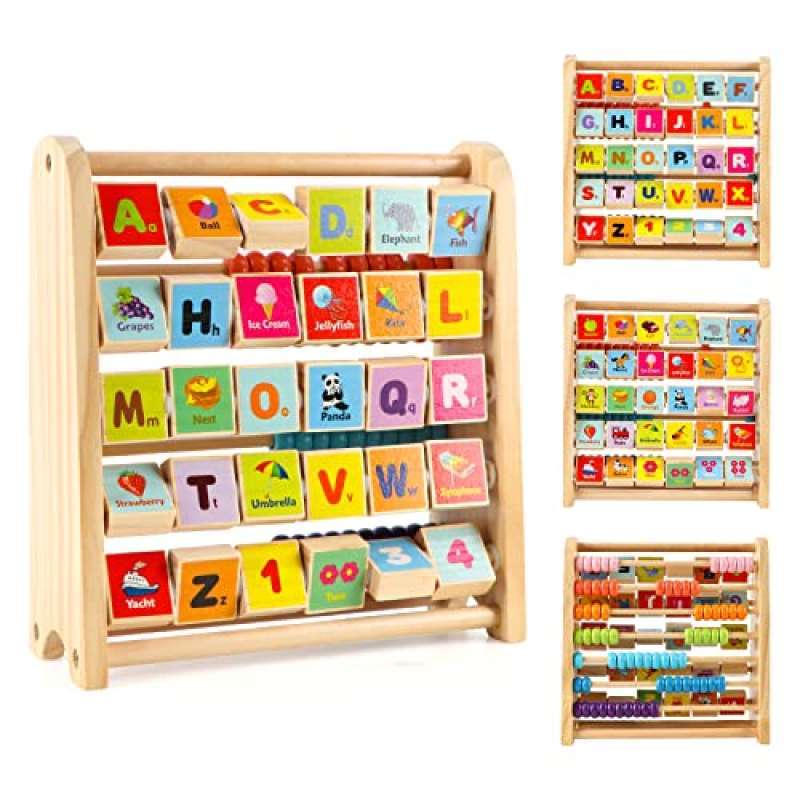 Jual Garlictoys Kids ABC-123 Learning Abacus Toy - Manipulatif ...
