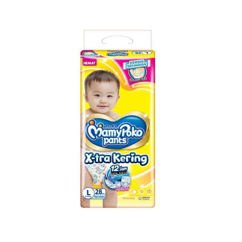 Promo Mamy Poko Standar L28/ Pampers Mamy Poko L28 Diskon 12 Di Seller