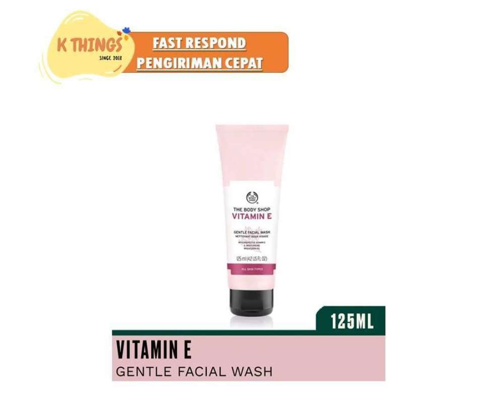 Jual THE BODY SHOP Vitamin E Face Wash Day Lotion Spf30 Night Eye Cream