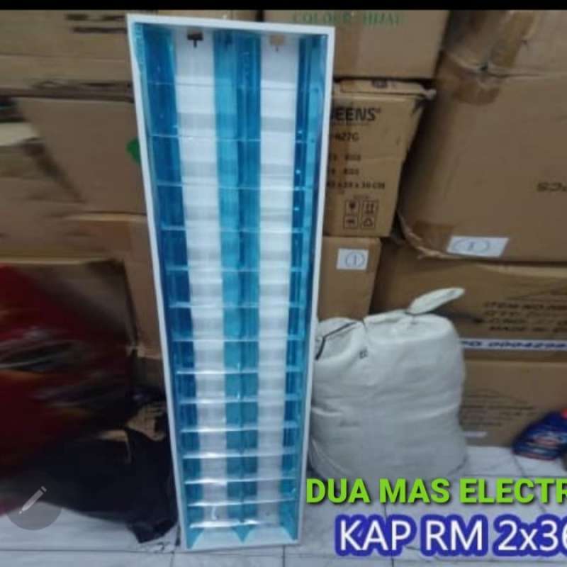 Promo Kap Lampu Rm Inbow 2X36/2X16 Housing Tl Led Neon 120Cm Sett ...