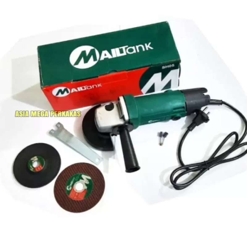 Promo Mesin Gurinda Tangan Gerinda Hand Grinder 100Mm Mailtank Sh05