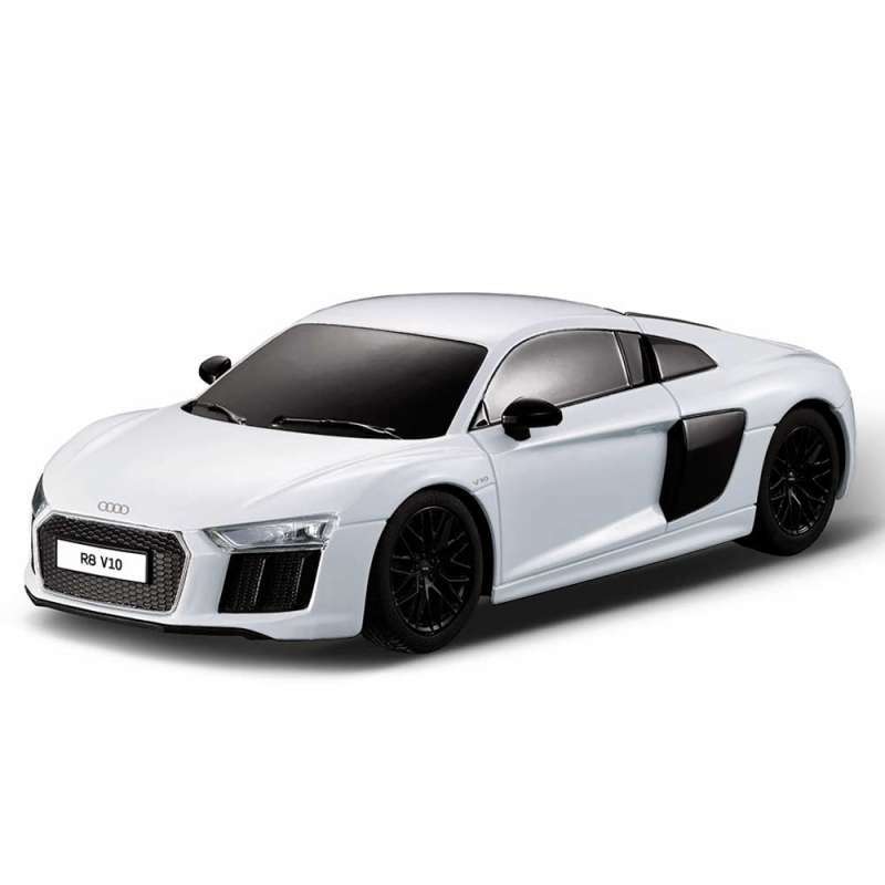 Jual RASTAR RC Audi R8 1/24 Scale Remote Control White di Seller