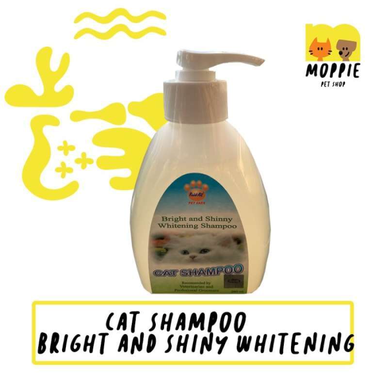 Promo Shampoo Kucing Cat Shampoo Bright And Shiny Whitening 250Ml