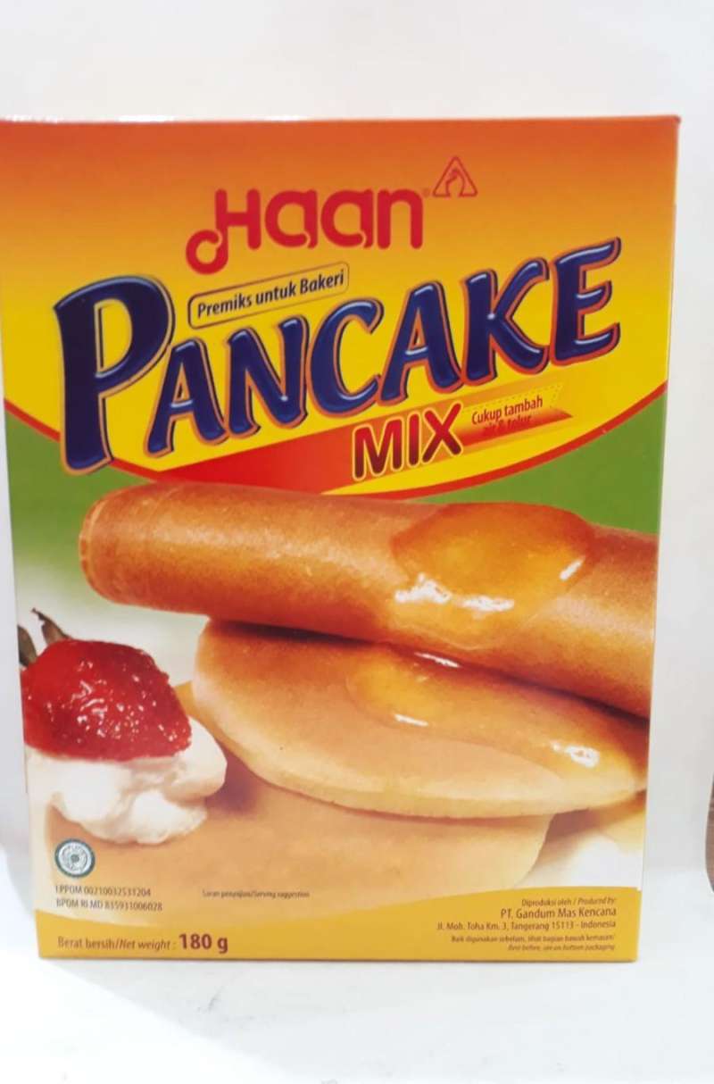Jual HAAN TEPUNG KUE PANCAKE MIX 180g di Seller rojamart_dailyneeds