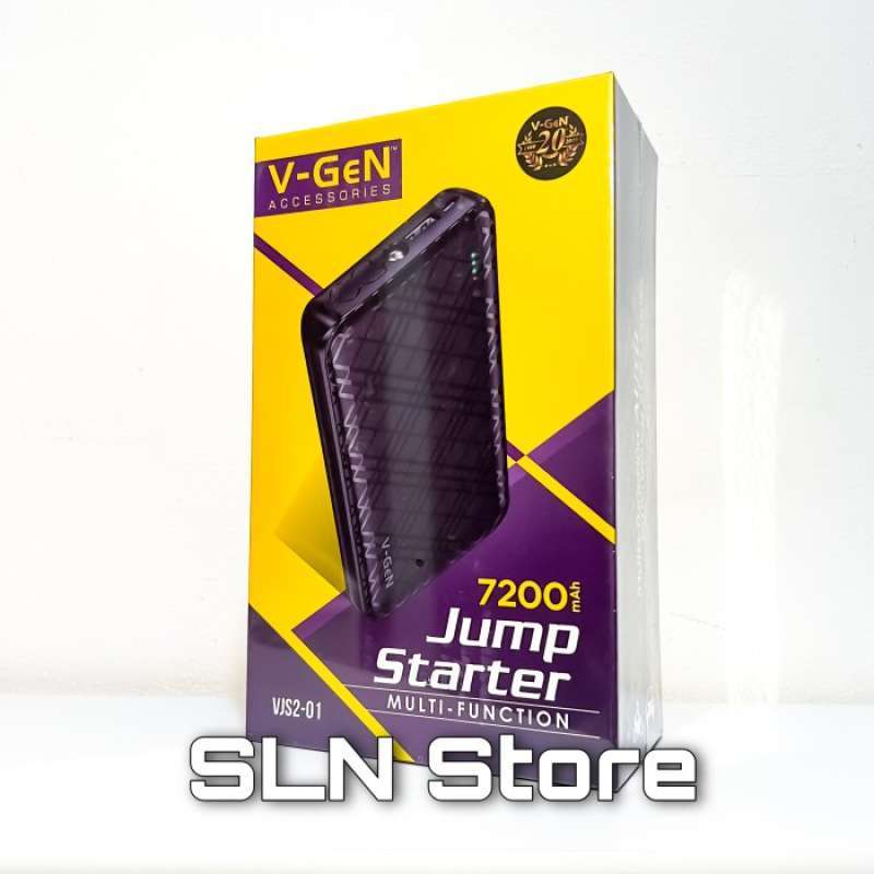 Jual Limited Power Bank Jump Starter 7200Mah VGen Jumper Aki Mobil
