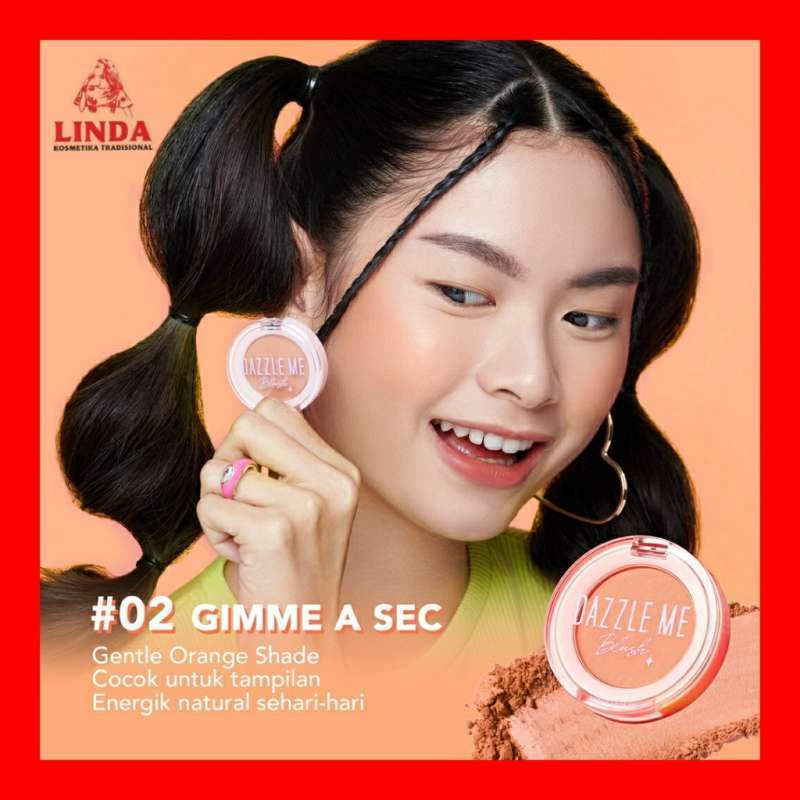 Jual DAZZLE ME SWEET GIRL BLUSH / DAZZLE ME BLUSH ON - 02 Gimme A Sec ...