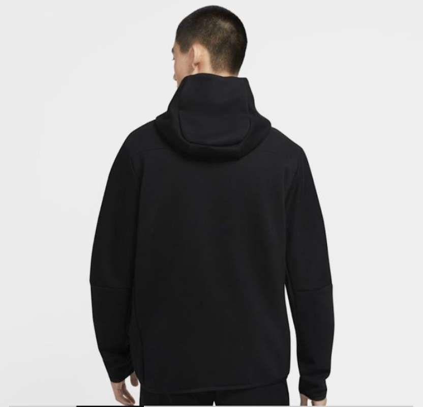 Promo Nike Men Sportswear Tech Fleece Full-Zip Hoodie Black CU4490-010 M RHK - Black M Diskon 33 