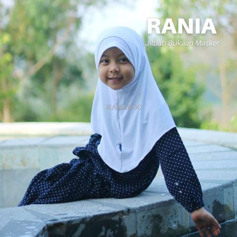 Jual Hanaroo Rania Jilbab Bukaan Masker Anak dan Dewasa di Seller ...