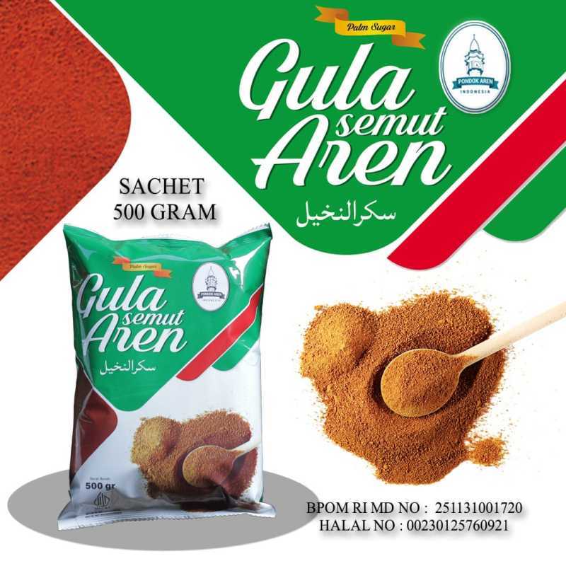 Jual pondok aren Gula Aren Bubuk Asli gula aren semut palm sugar (500gr