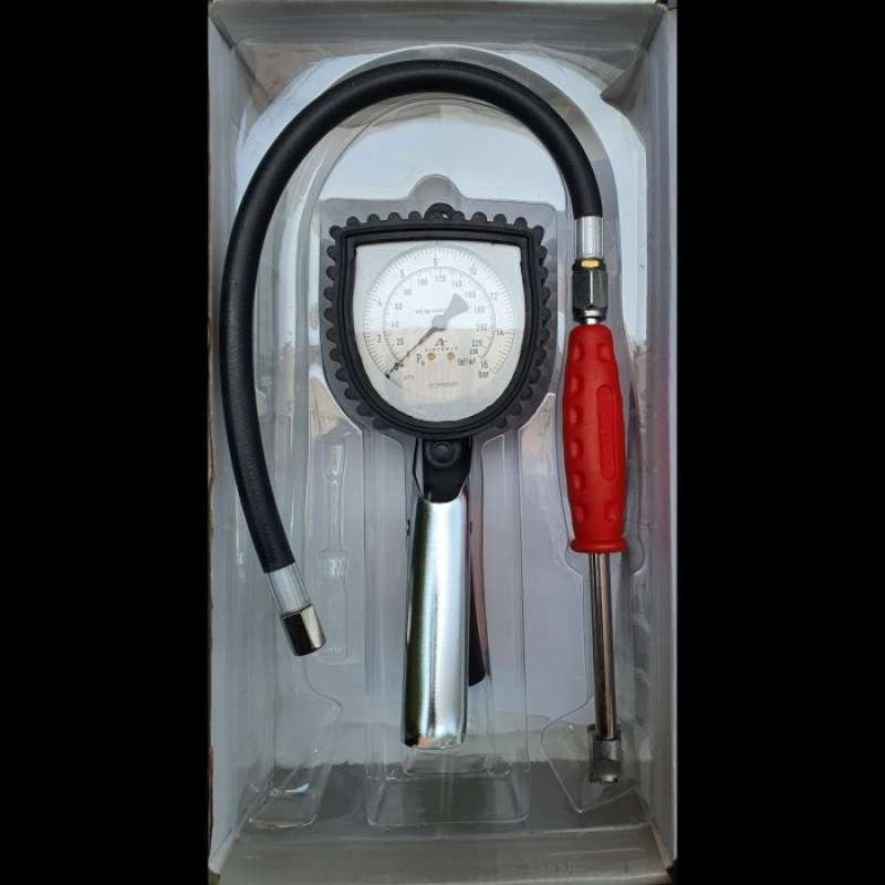 Pengesan Inflared Promo ALAT UKUR TEKANAN ANGIN BAN MANUAL TIRE INFLATING GUN INFLATOR ...