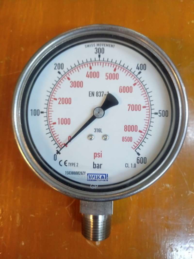 Promo Pressure gauge wika 232.50.100 Diskon 23 di Seller Berkah Mulia