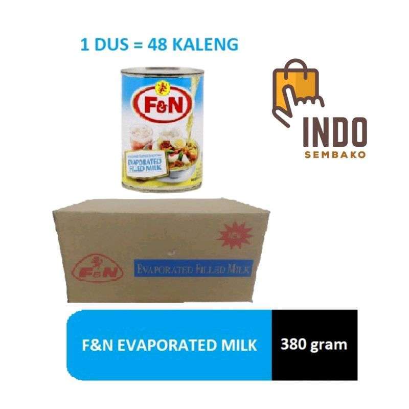 Jual Susu Evaporasi dus isi 48 kaleng / Evaporated FN / F&N 380 ml