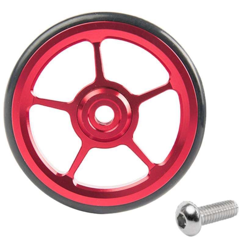 Promo Lightweight Bike Easy Wheels 6cm Bicycle Easywheel for Brompton