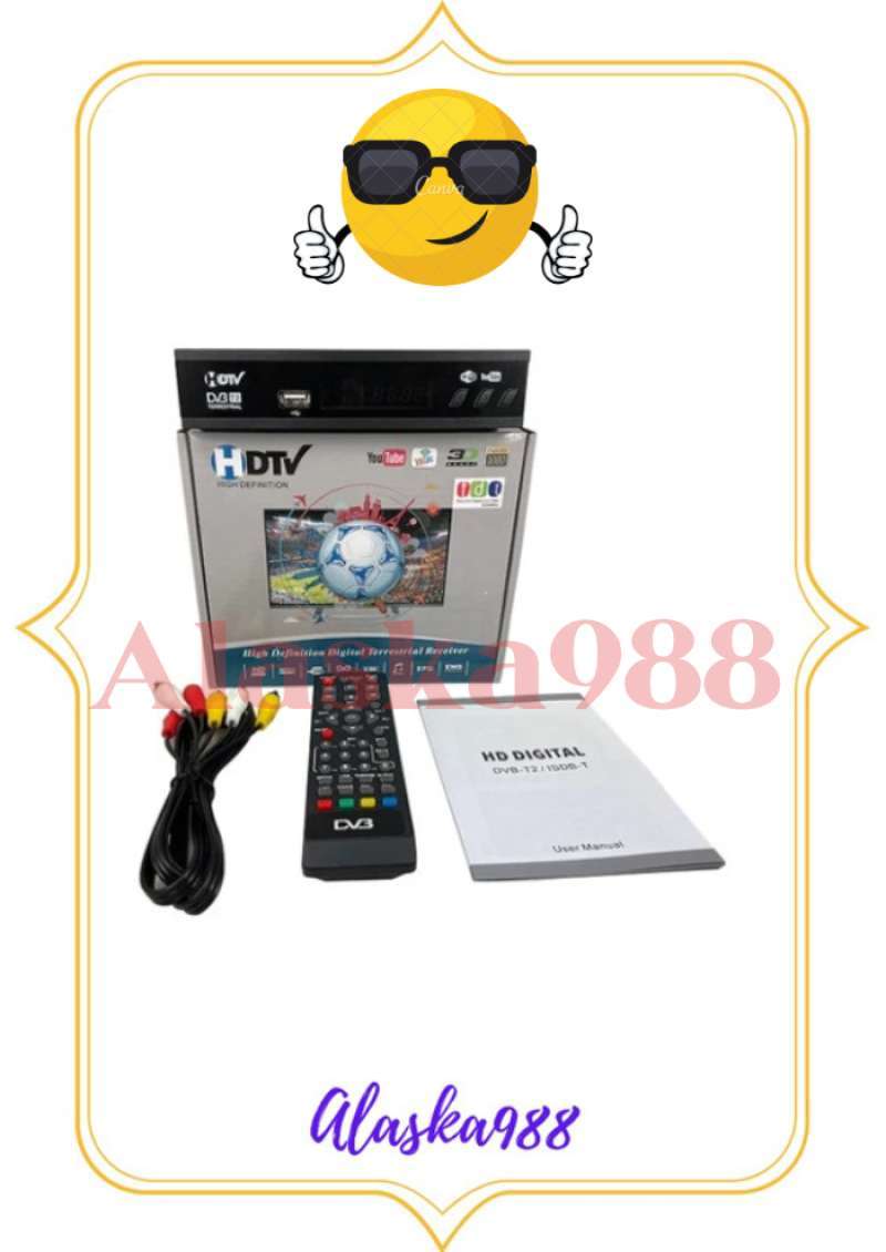 Jual SET TOP BOX SETUP TV DIGITAL DECODER PENERIMA TV DIGITAL di Seller ...