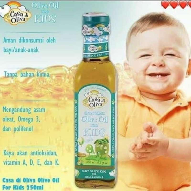 Manfaat Minyak Zaitun Extra Virgin Olive Oil Untuk Bayi