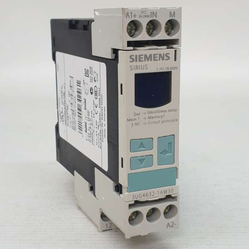 Promo SIEMENS 3UG46321AW30 SINGLE PHASE MONITORING RELAY Diskon 33 di