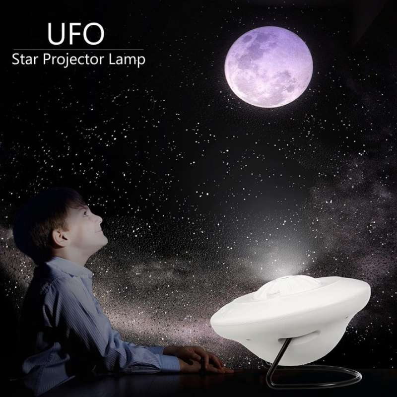 Promo Px01 Ufo Projector Light 8 In 1 Effect - Lampu Tidur Projector ...