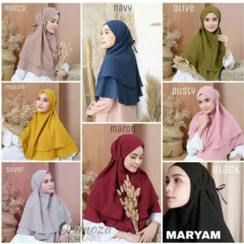 Download Kerudung Bergo Tali Background – Hijab Instan