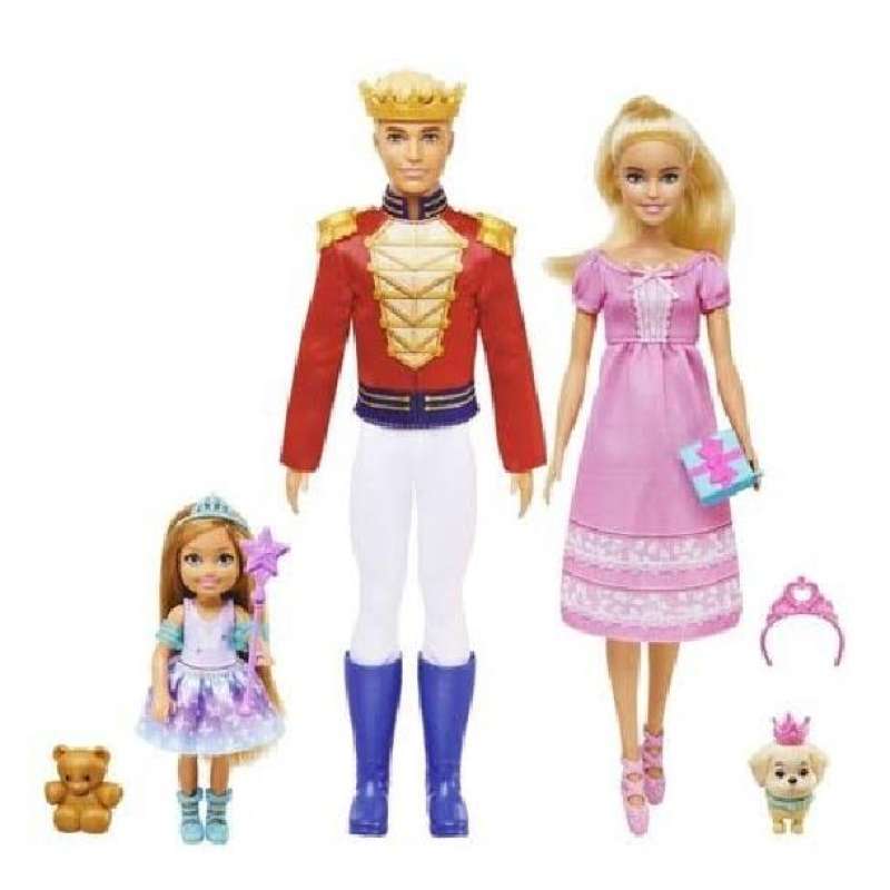 Jual Barbie Nutcrackers Family Pack doll Original di Seller KSM Toys