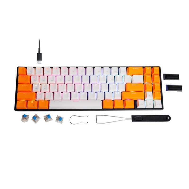 âˆš Rexus Daxa M71 Pro Rgb Mechanical Gaming Keyboard Terbaru September