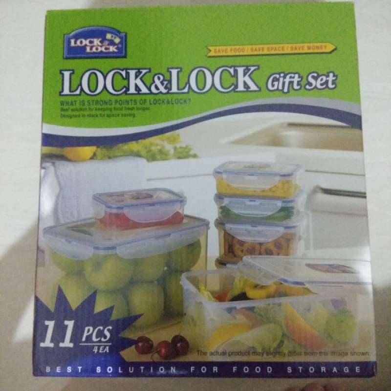Promo LOCK & LOCK GIFT SET 4 PCS / LOCKNLOCK / LOCK&LOCK / LOCK N LOCK