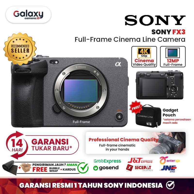 Sony FX3 Full-Frame Cinema Camera – KENGDIM, 47% OFF