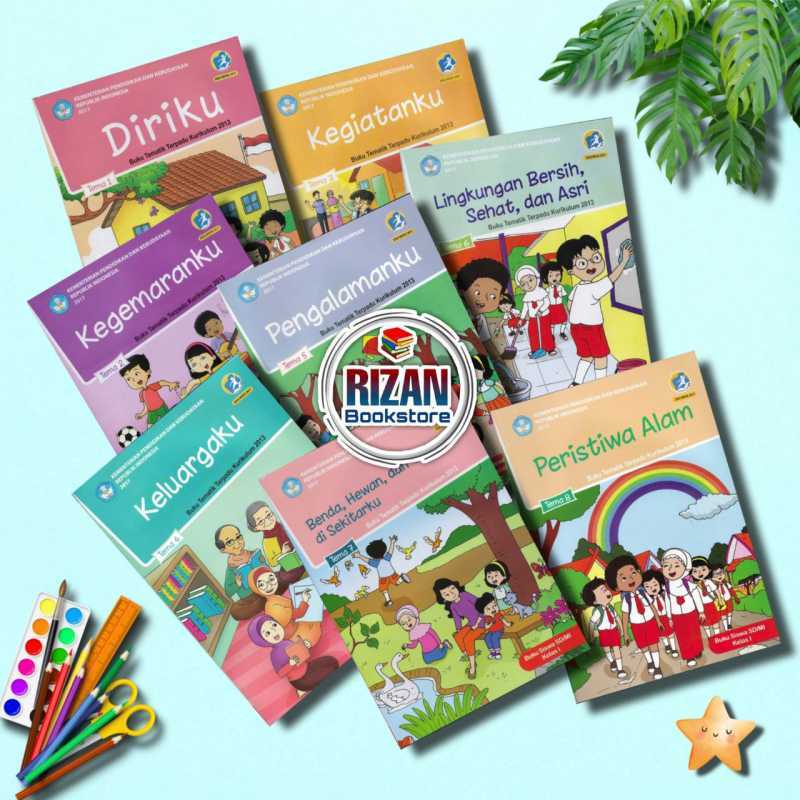 Jual Buku Tematik SD Kelas 1 Tema 1-8 Edisi Revisi Tahun 2017 - TEMA 3 ...