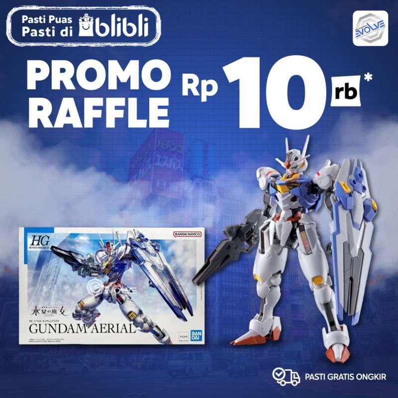 Jual Redeem Raffle Gundam Aerial HG Gundam Evolve di Seller Gundam