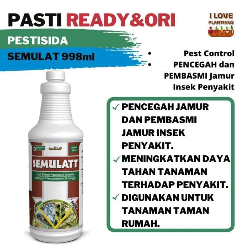 Promo PLP SEMULATT PENCEGAH & PEMBASMI JAMUR INSEK PENYAKIT T [REFILL