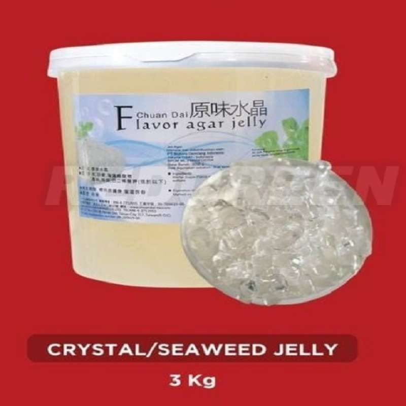 Jual Original Han Tien Jelly Crystal Seaweed Jelly 3kg Jeli Crystal