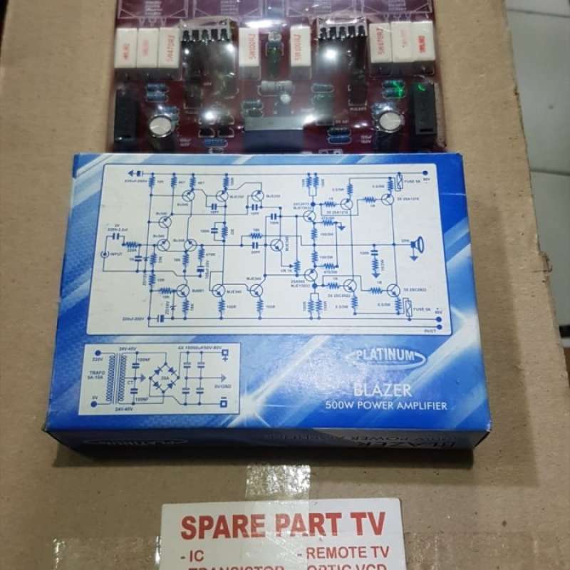 Promo BLAZER 500W KIT PCB MODUL POWER MONO PLATINUM 500 WATT Diskon 50%