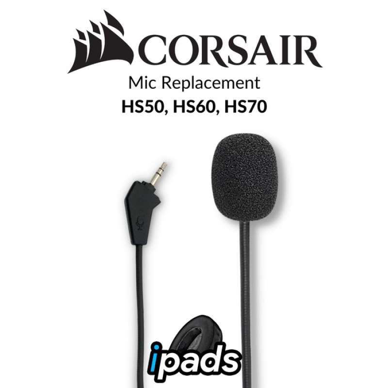 Promo MIC CORSAIR HS50 HS60 HS70 PRO HS 50 60 70 MICROPHONE REPLACEMENT