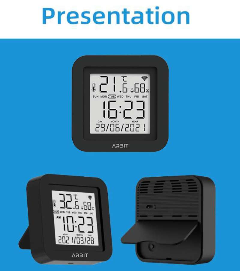 Promo Arbit - Smart Wifi Ir Remote Temperature & Humidity Sensor ...