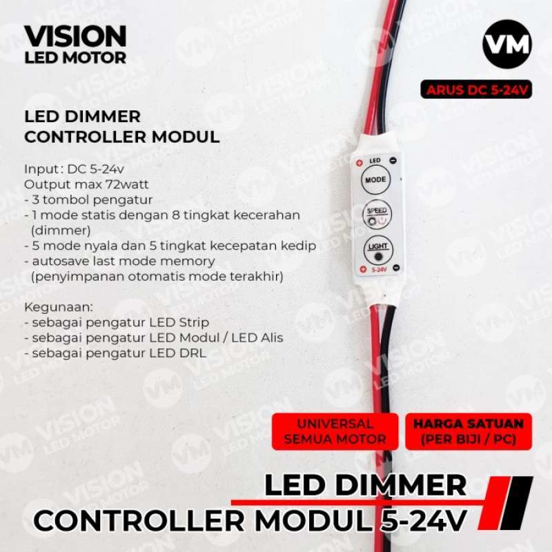 Promo LED DIMMER CONTROLLER MODUL KONTROL DIMMER LED Diskon 23 di Circuit Diagram