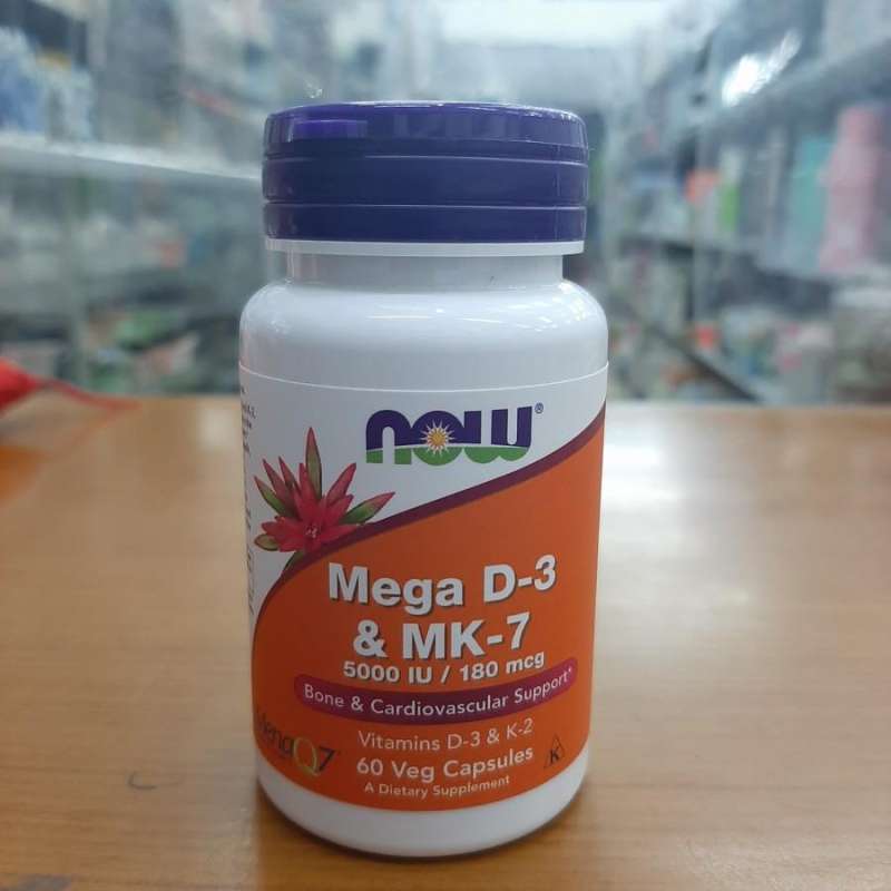 Jual Now Vitamin Mega D3 Mk7 5000 Iu 60 Softgel Foods Di Seller Toko