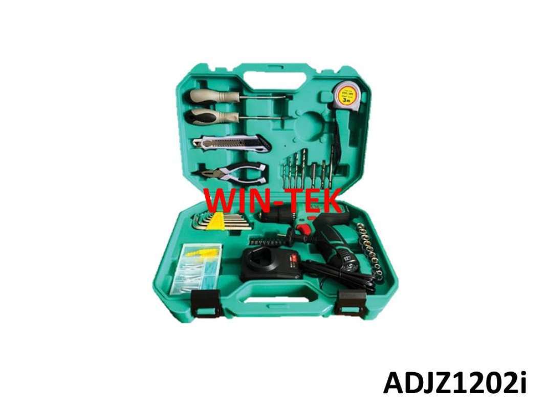 Jual Mesin Bor Tangan Paket Kombo Adjz1202i Dca Cordless Hammer Drill Combo 10 Mm 12v Max Di