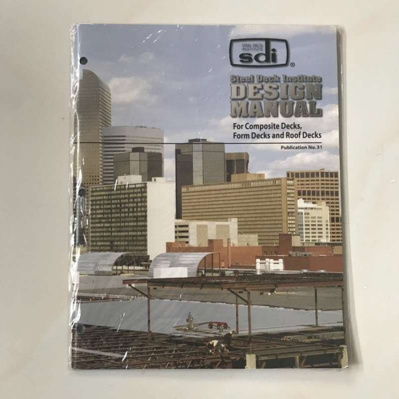 Jual Buku Sdi Design Manual For Compostite Decks And Roof Decks Di
