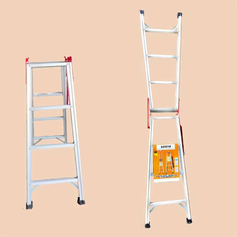 Jual TANGGA ALUMINIUM LIPAT 1 METER / KUAT, TAHAN LAMA di Seller Bena